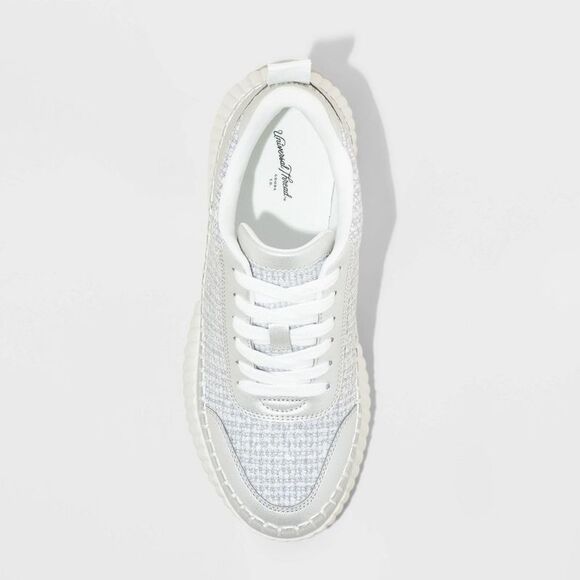 Universal Thread - Women's Persephone Sneakers with Memory Foam Insol Silver - Picture 3 of 4